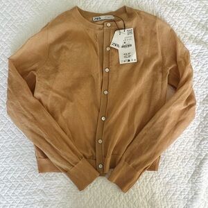 Zara Tan Cardigan